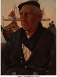 van den BERG Willem 1886-1970,The Dutch fisherman,Heritage US 2024-04-11