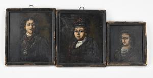 van den BERGH Andries 1817-1880,Portraits,18th/19th century,Twents Veilinghuis NL 2023-01-12