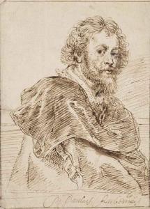 van den BERGH Matthys 1617-1687,Copy of a self portrait by Peter Paul Rubens,Christie's 2015-05-13