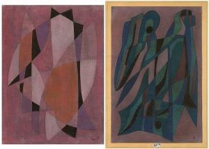 van den BORRE Guillaume 1896-1984,Compositions abstraites,1960,VanDerKindere BE 2020-01-21