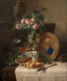 van den BOSCH Edouard,Composition à la table dressée et au bocal à poiss,1867,Horta 2020-09-07