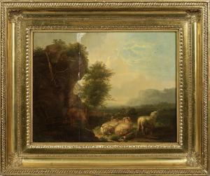 van den bosch jan hendrick 1755-1826,Abendliche Sommerlandschaft mit Figuren,1794,Schloss 2007-05-04
