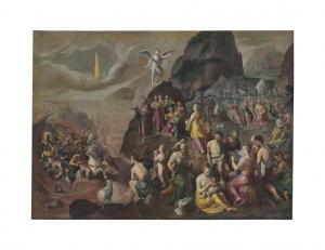 van den BROECK Crispiaen 1524-1588,The Crossing of the Red Sea,Christie's GB 2017-04-27