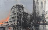 VAN DEN BULCKE Guy 1931,Paysage urbain,Hotel Des Ventes Mosan BE 2013-10-16