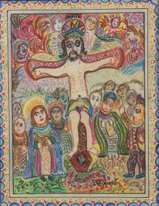 van den DRIESSCHE Ernest 1894-1985,La crucifixion,Brussels Art Auction BE 2021-10-26