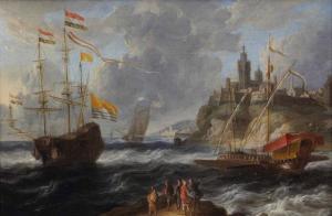 van den VELDEN Pieter 1643-1687,Marine,Mercier & Cie FR 2017-04-23