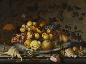van der AST Balthasar,Still life of peaches, apples, grapes, quinces and,Sotheby's 2023-07-05