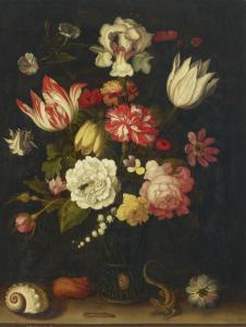van der AST Balthasar,Tulips, carnations, roses and other flowers in a r,Christie's 2023-05-25