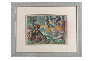 VAN DER BORCHT Pieter II 1545-1615,Scena Biblica,1585,Dams Casa d'Aste IT 2022-04-22