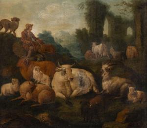 van der DOES Jacob 1623-1673,SHEPHERD IDYLL,Hargesheimer Kunstauktionen DE 2021-09-11