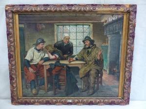 van der haeghen edmond 1836-1919,Les pêcheurs,VanDerKindere BE 2020-10-27