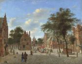 Van Der HEYDEN Jan 1637-1712,A view of a town square,Christie's GB 2016-03-09