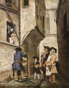 Van Der HEYDEN Jan 1637-1712,Scène de rue,Artcurial | Briest - Poulain - F. Tajan FR 2010-10-29