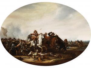 van der HOEF Abraham 1611-1666,HRIGER KRIEG,Hampel DE 2023-03-30