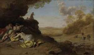 van der LISSE Dirck 1607-1669,A classical landscape with sleeping nymphs,Christie's GB 2011-01-26