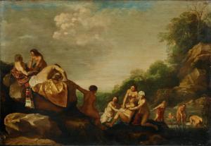 van der LISSE Dirck 1607-1669,Bathing Nymphs,Palais Dorotheum AT 2021-12-16