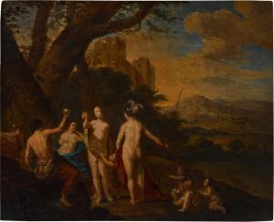 van der LISSE Dirck 1607-1669,The Judgment of Paris,Sotheby's GB 2021-10-22