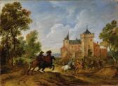 VAN DER MEULEN Adam Frans,Horsemen In A Landscape (said to be near Dinan),Heritage 2007-05-24