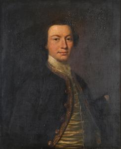 van der MYN Frans, Francis 1719-1783,PORTRAIT OF A GENTLEMAN,Lawrences GB 2022-04-06