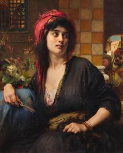 van der OUDERAA Piet 1841-1915,Delilah,1909,Beurret Bailly Widmer Auctions CH 2024-03-20