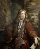 VAN DER SCHUUR Theodor 1628-1707,Portrait d'homme sur fond de paysage,Mercier & Cie FR 2010-10-10