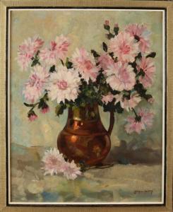 van der STEEN Louis 1891-1954,Can with flowers,Twents Veilinghuis NL 2019-10-04