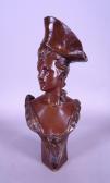 van der STRAETEN Georges 1856-1928,Buste de jeune femme au chapeau,Monsantic BE 2021-06-27