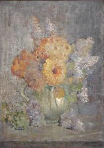 van der VELDE Hanny 1883-1959,Floral Still-Life,Rachel Davis US 2007-09-15