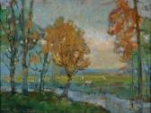 van der VELDE Hanny 1883-1959,Landscape,Hindman US 2006-05-21