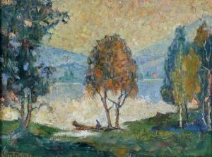 van der VELDE Hanny 1883-1959,Landscape,1927,Hindman US 2006-05-21