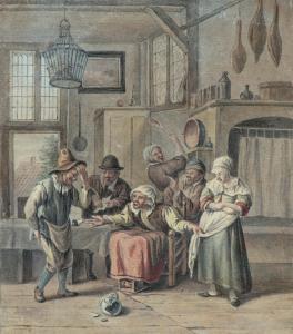 van der VINNE Vincent Jansz 1736-1811,Accident at the Inn,AAG - Art & Antiques Group NL 2022-07-04