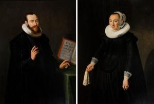 van der VLIET Willem,Portrait of a lady and portrait of a gentleman,1635,La Suite 2023-03-30
