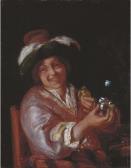 van der WERFF Adrian 1659-1722,A self-portrait as a Merry Toper,Christie's GB 2005-11-16
