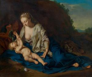 van der WERFF Adrian 1659-1722,La Vierge aux cerises,Binoche et Giquello FR 2013-03-29
