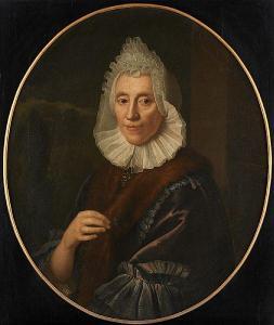 van der WERFF Pieter 1665-1722,Portrait de dame de qualité,1720,Horta BE 2021-01-18