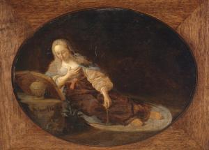 van der WERFF Pieter 1665-1722,Woman reading,1715,Glerum NL 2009-05-05