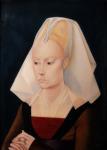 van der WEYDEN Roger 1399-1464,Portrait of a young woman,Glerum NL 2008-06-23