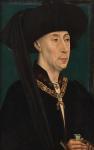 van der WEYDEN Roger 1399-1464,Portrait of Philip the Good, half-length, wearing ,Bonhams 2024-04-10