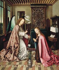 van der WEYDEN Roger 1399-1464,The Annunciation,Christie's GB 2015-10-29