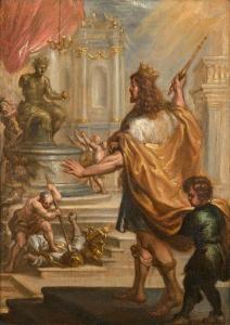 VAN DIEPENBECK Abrham,Le roi Josias ordonne la destruction du temple de ,Daguerre 2024-03-22