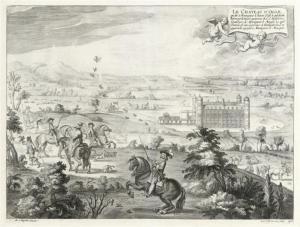 van DIEPENBEECK Abraham Jansz 1596-1675,Le Chateau D'Ogle; and Le Chateau De Bothel, fro,Christie's 2009-04-07