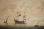 van DIEST Willem Hermansz 1600-1673,Navire Hollandais près de la côte sur une mer c,Geoffroy-Bequet 2017-05-13