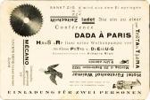 van DOESBURG Theo 1883-1931,Conférence Dada à Paris, Weimar 25,1922,Stahl DE 2023-11-25