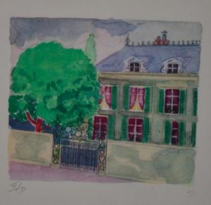 VAN DONGEN Kees 1877-1968,« LA MAISON DE COMBRAY »,Chantilly Encheres FR 2014-03-16