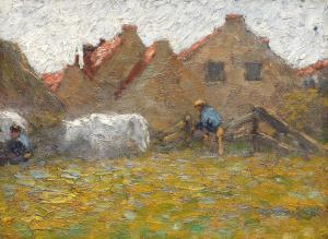 VAN DONGEN Kees 1877-1968,Derrière la ferme,1895,Bonhams GB 2024-04-18