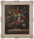 VAN DOOST JACOB 1800-1800,Floral still life,John Moran Auctioneers US 2013-07-30