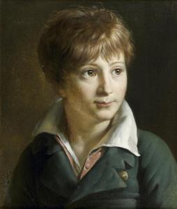 van DORNE François F 1776-1848,Portrait de jeune homme en buste,1811,Tajan FR 2013-10-25