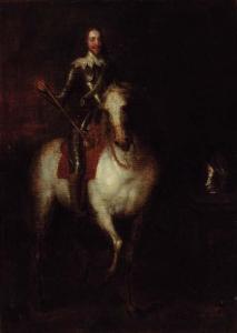 van DYCK Antoon 1599-1641,An equestrian portrait of Charles I, small full-le,Christie's 1999-11-11