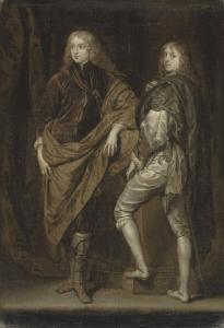 Van DYCK Antoon 1599-1641,Double portrait of two young gentlemen,Christie's GB 2018-07-06