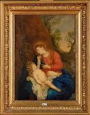 Van DYCK Antoon 1599-1641,La Vierge à l’’enfant,VanDerKindere BE 2012-02-14